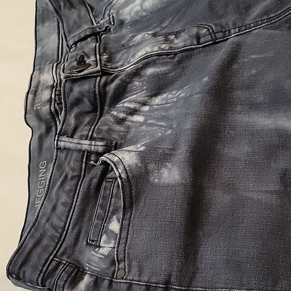 ANA Women's Jegging Gray Tie Dye Jeans Mid-Rise Size 28 - Picture 11 of 12